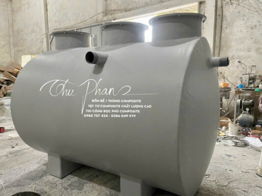 Bể tự hoại bằng Composite 