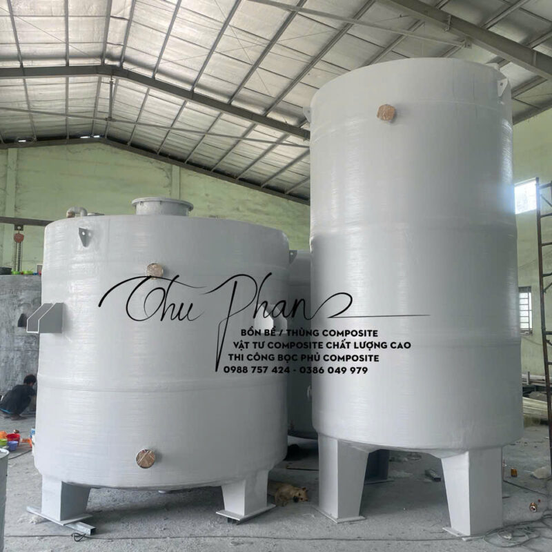 Bể chứa giấm bằng Composite