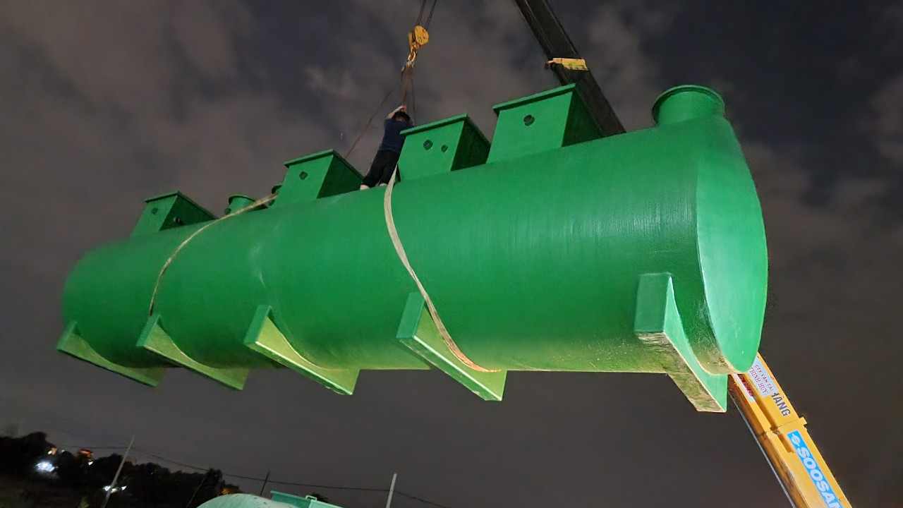 Bể tự hoại bằng Composite