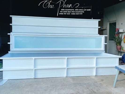 Thùng composite nuôi cá