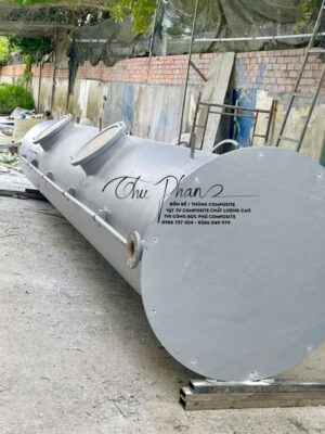 Tháp hấp thụ bằng chất liệu Composite 
