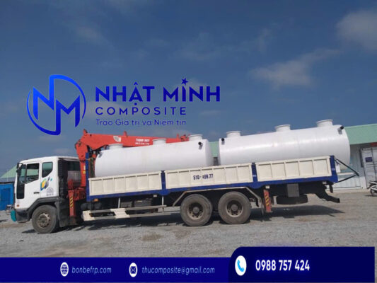 Bồn chứa nước bằng chất liệu Composite 