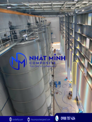 Bồn Composite dùng chứa nước sạch